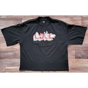 Ambush Design Disney Love Women’s Oversized Uniqlo T Shirt Size XS PreOwned